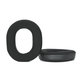 Nadomestne blazinice za ušesa za Razer Blackshark V3, V3X, Spominska pena + Tekstilni + PU usnje, Črne, Hlajeni gel, 1 par