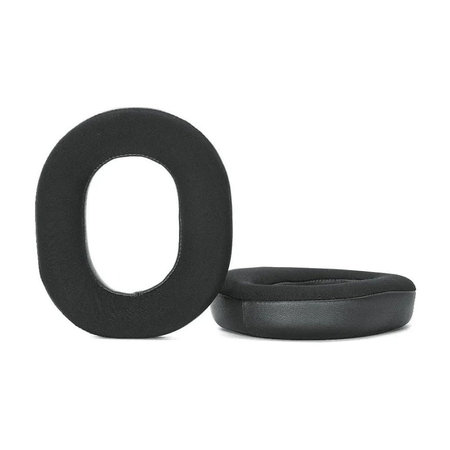 Nadomestne blazinice za ušesa za Razer Blackshark V3 Pro, Spominska pena + Tekstilni, Črne, 1 par