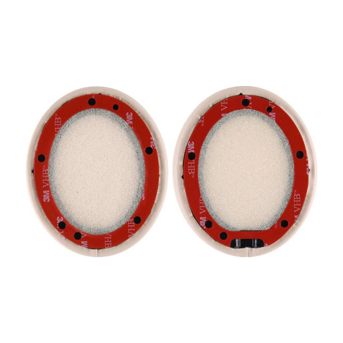 Nadomestne blazinice za ušesa za Beats Studio 2.0 in 3.0, Spominska pena + PU usnje, Bež, 1 par