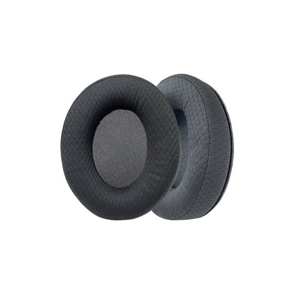 Nadomestne blazinice za ušesa za Kingston HyperX Stinger Core, Spominska pena + Tekstil, Črne, 1 par