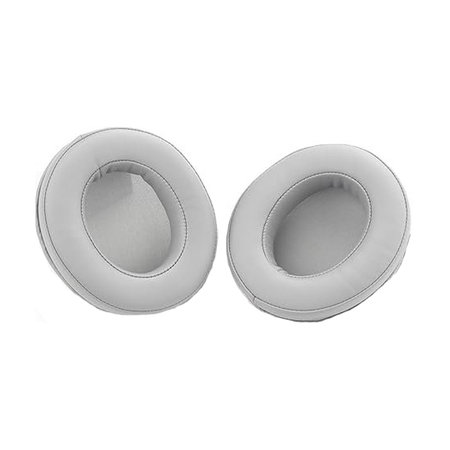 Nadomestne blazinice za ušesa za Razer Nari in Kraken, Spominska pena + PU usnje + Neopren, Sive, 1 par