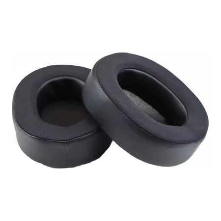 Nadomestne blazinice za ušesa za Sony WH-1000XM5, Spominska pena + Neopren, Črne, Hlajeni gel, 1 par