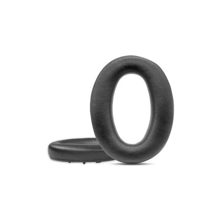 Nadomestne blazinice za ušesa za Sony MDR-1000X, WH-1000XM2, Spominska pena + PU usnje, Črne, 1 par