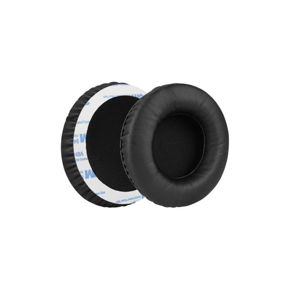 Nadomestne blazinice za ušesa za SteelSeries Siberia 200, V1, V2, V3 Prism, Spominska pena + PU usnje, Črne, 1 par