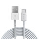 USB / USB-C kabel Smart, 2.1A, 2m, bel, Devia