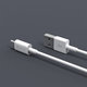 USB / USB-C kabel Smart, 2.1A, 2m, bel, Devia