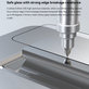 Kaljeno steklo FullCover z aplikatorjem za iPhone 15 Pro Max, Devia