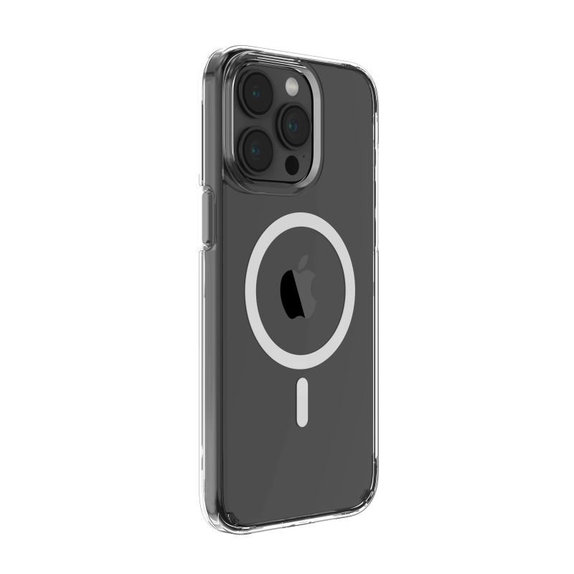 Ovitek Elemental z MagSafe za iPhone 15, prozoren, Devia