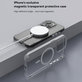 Ovitek Elemental z MagSafe za iPhone 15, prozoren, Devia