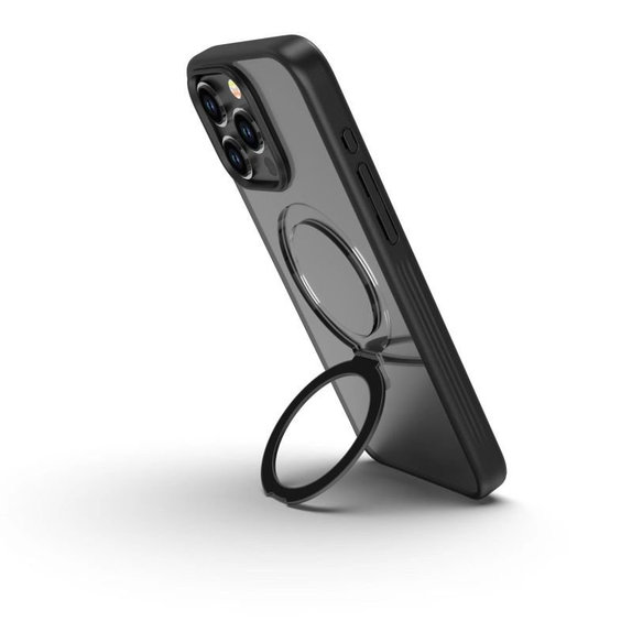 Ovitek Delight z MagSafe za iPhone 15 Pro Max, črna, Devia