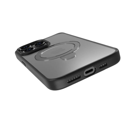 Ovitek Delight z MagSafe za iPhone 15 Pro Max, črna, Devia