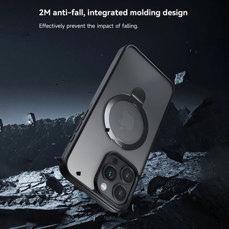 Ovitek Delight z MagSafe za iPhone 15 Pro Max, črna, Devia