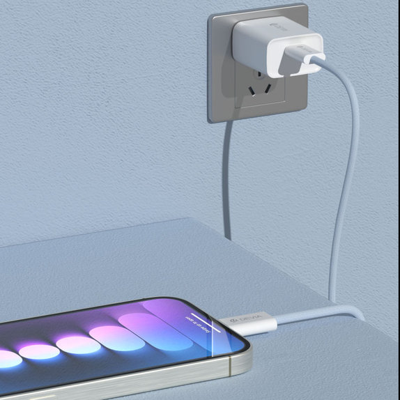 USB-C / USB-C kabel Smart, PD 60W, 1m, bel, Devia