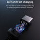 USB / USB-C kabel Gracious, 2.1A, 2m, črn, Devia