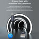 Lightning / USB kabel Gracious, 2,4A, 1m, črn, Devia