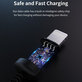Lightning / USB kabel Gracious, 2,4A, 1m, črn, Devia