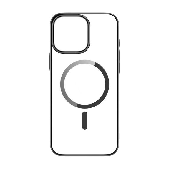 Ovitek Glimmer z MagSafe za iPhone 16 Pro, črna, Devia