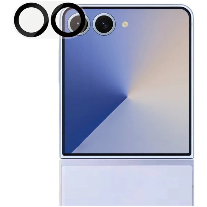 Zaščita objektiva kamere PicturePerfect za Samsung Z Flip7, Črna, PanzerGlass