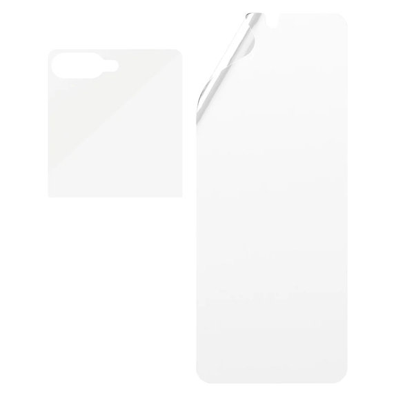 Zaščitna folija UWF in kaljeno steklo za Samsung Galaxy Z Flip7, Prozorna, PanzerGlass