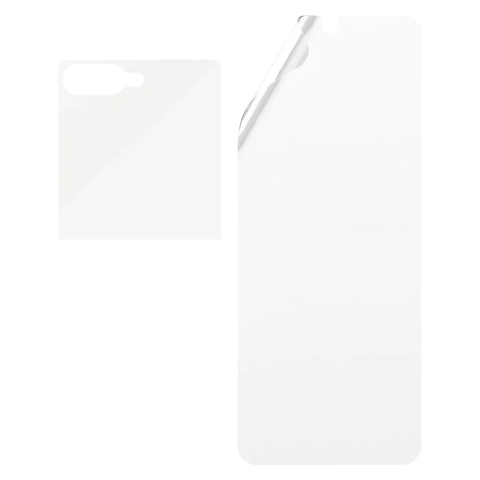 Zaščitna folija UWF in kaljeno steklo za Samsung Galaxy Z Flip7, Prozorna, PanzerGlass