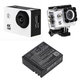 Baterija za SJCAM SJ4000, SJ5000, 900mAh, Li-Ion, 3.7V, SJ4000B, HQ