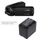 Baterija za Panasonic HC-550EB, 4040mAh, Li-Ion, 3.6V, VW-VBT380, HQ
