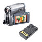 Baterija za JVC Gr-D850ek, 800mAh, Li-Ion, 7.4V, BN-VF808, HQ