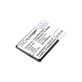 Baterija za Panasonic KX-PRX110, 120, 150, 1750mAh, Li-Ion, 3.7V, KX-PRA10, HQ
