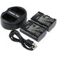 2 bateriji s polnilnikom zaCanon EOS 5D Mark II, EOS 7D, 2000mAh, Li-Ion, 7.4V, LP-E6, HQ