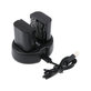2 bateriji s polnilnikom zaCanon EOS 5D Mark II, EOS 7D, 2000mAh, Li-Ion, 7.4V, LP-E6, HQ