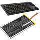 Baterija za Logitech G913, G913 TKL, G915, G915TKL, 1500mAh, Li-Pol, 3.7V, 533-000152, HQ