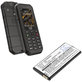 Baterija za Cat B26, 1350mAh, Li-Ion, 3.7V, B26, HQ
