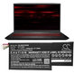 Baterija za MSI GF63, MSI GF75, MSI GS63, 4500mAh, Li-Pol, 11.4V, BTY-M6K, HQ