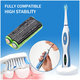 Baterija za Waterpik 900 Sonic Toothbrush, Sensonic Plus Sr-3000, 700mAh, Ni-MH, 2.4V, BK-4MCCE, HQ