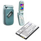Baterija za Alcatel Lollipops, 650mAh, Li-Ion, 3.7V, 3DS11080AAAA, HQ
