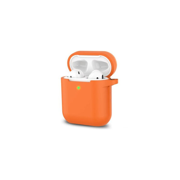 Silikonski ovitek za AirPods 1 in 2, oranžen