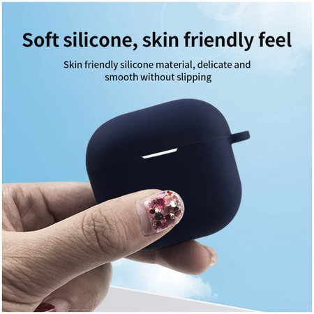 Silikonski ovitek za AirPods 4, oranžen