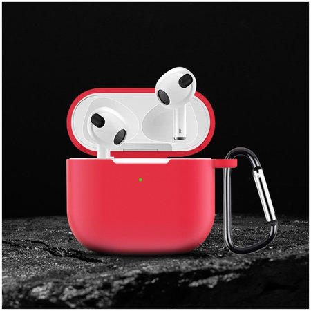 Silikonski ovitek za AirPods 4, oranžen