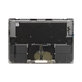 Zgornji okvir tipkovnice za MacBook Pro 16" A2780 (2023), US tipkovnico in baterijo, Space Gray, 661-32189, Genuine Apple