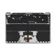 Zgornji okvir tipkovnice za MacBook Air 13", A3113 (2024), US tipkovnico in baterijo, Space Gray, 661-40227, Genuine Apple