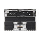 Zgornji okvir tipkovnice za MacBook Air 15", A3114 (2024), US tipkovnico in baterijo, Space Gray, 661-40266, Genuine Apple