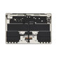 Zgornji okvir tipkovnice za MacBook Air 15", A3114 (2024), US tipkovnico in baterijo, Starlight, 661-40268, Genuine Apple
