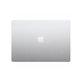 LCD zaslon za MacBook Air 13", A3113 (2024), s sprednjim steklom in pokrovom, Silver, 661-40279, Genuine Apple