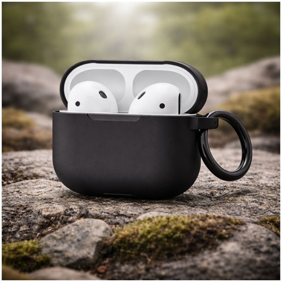 Silikonski ovitek za AirPods 3, črn