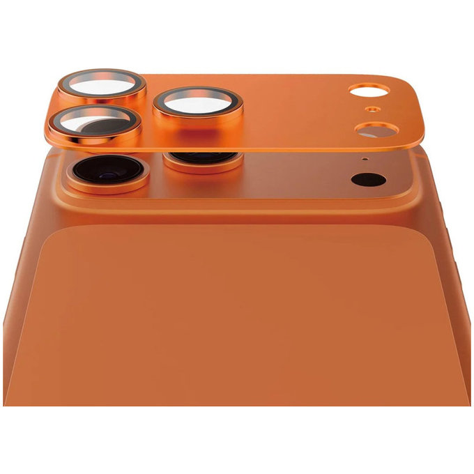 Zaščita objektiva Fender za iPhone 17 Pro, Oranžna, PanzerGlass