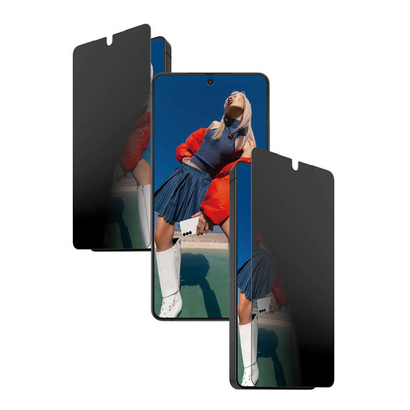 PanzerGlass - UWF 2-Way Privacy kaljeno steklo z aplikatorjem Samsung Galaxy S26 Ultra, prozorno