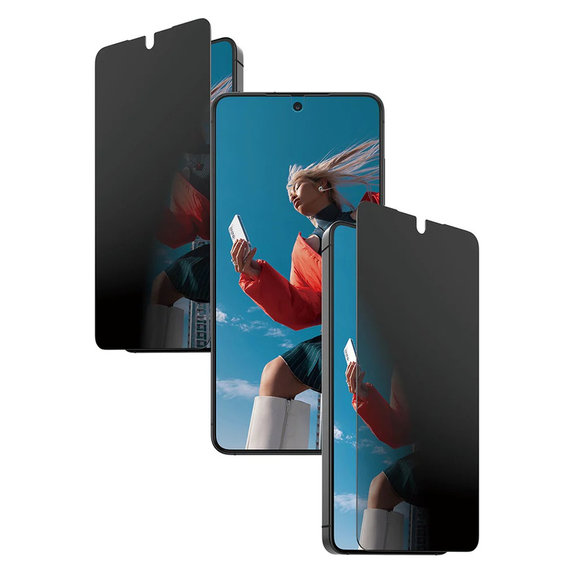 Kaljeno steklo UWF 2-Way Privacy s Fastfit In-A-Box za Samsung Galaxy S26, Prozorna, PanzerGlass