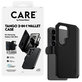 Ovitek Wallet Tango Two-In-One z QI za Samsung S26 Ultra, črna, CARE