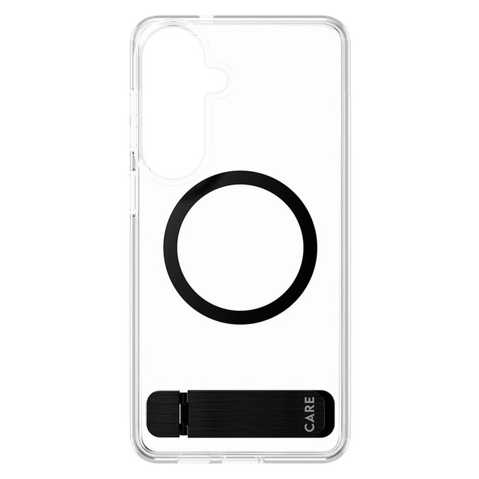 Ovitek Kickstand s črnim QI za Samsung Galaxy S26+, Črna, PanzerGlass