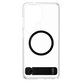 Ovitek Kickstand s črnim QI za Samsung Galaxy S26 Ultra, Prozorna, PanzerGlass